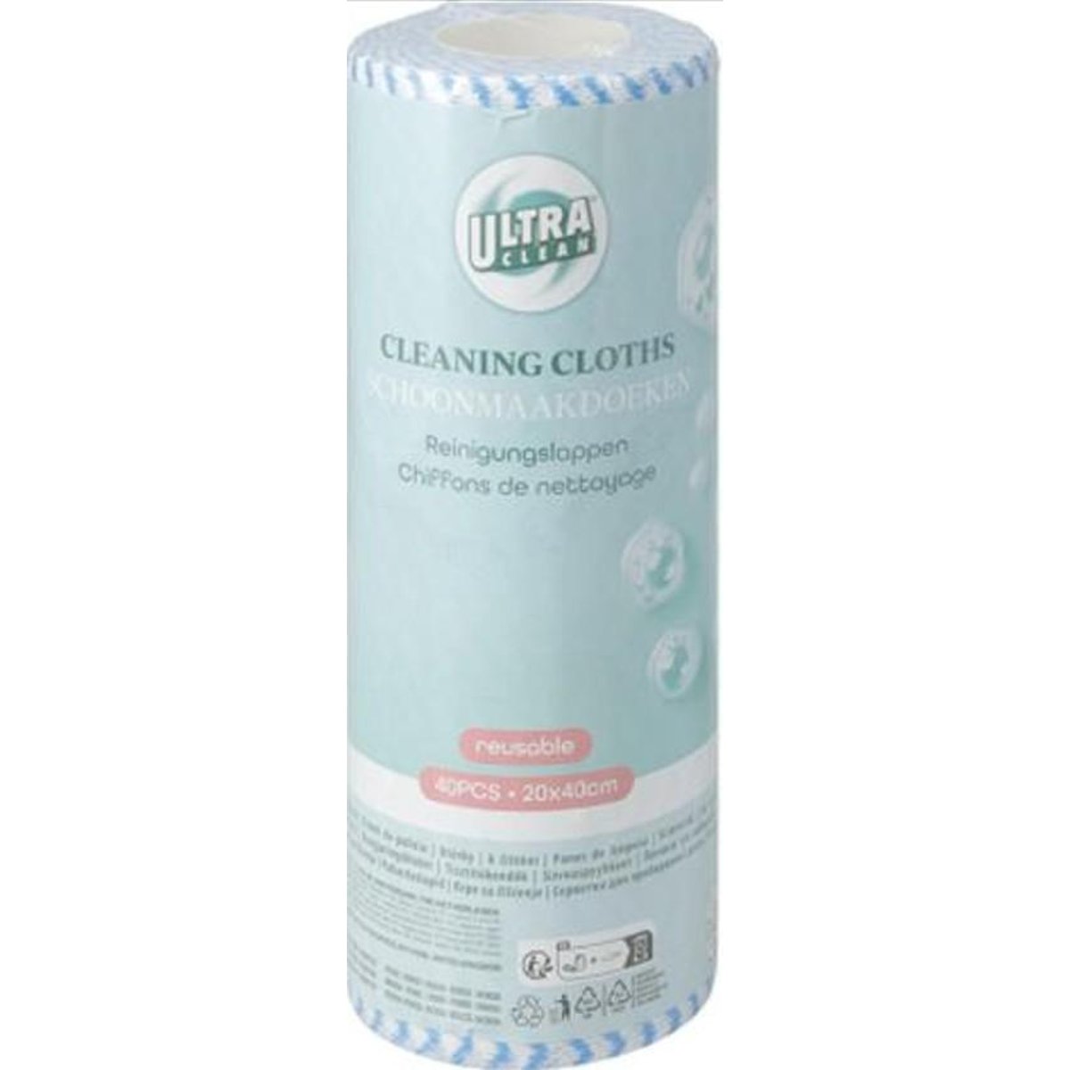 Ultra Clean Čistící ubrousky na roli