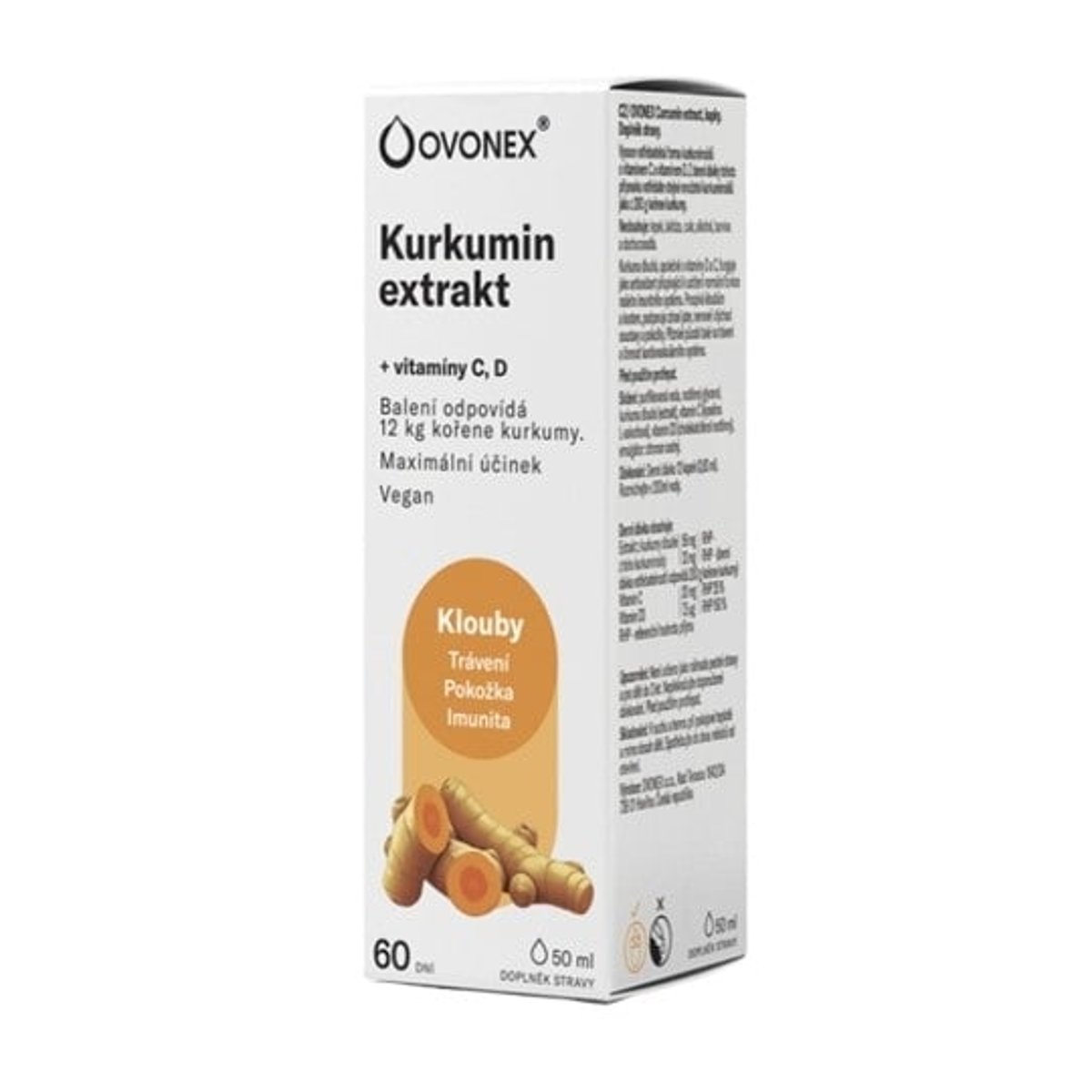 Ovonex Kurkumin extrakt 50ml