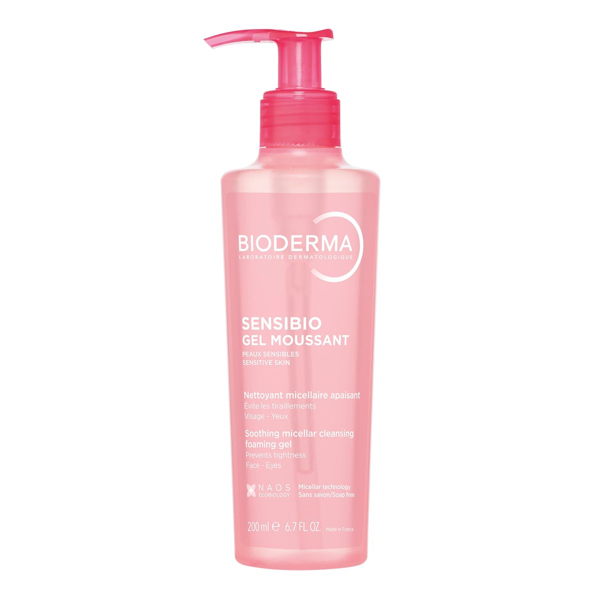 BIODERMA Sensibio gel moussant 200ml