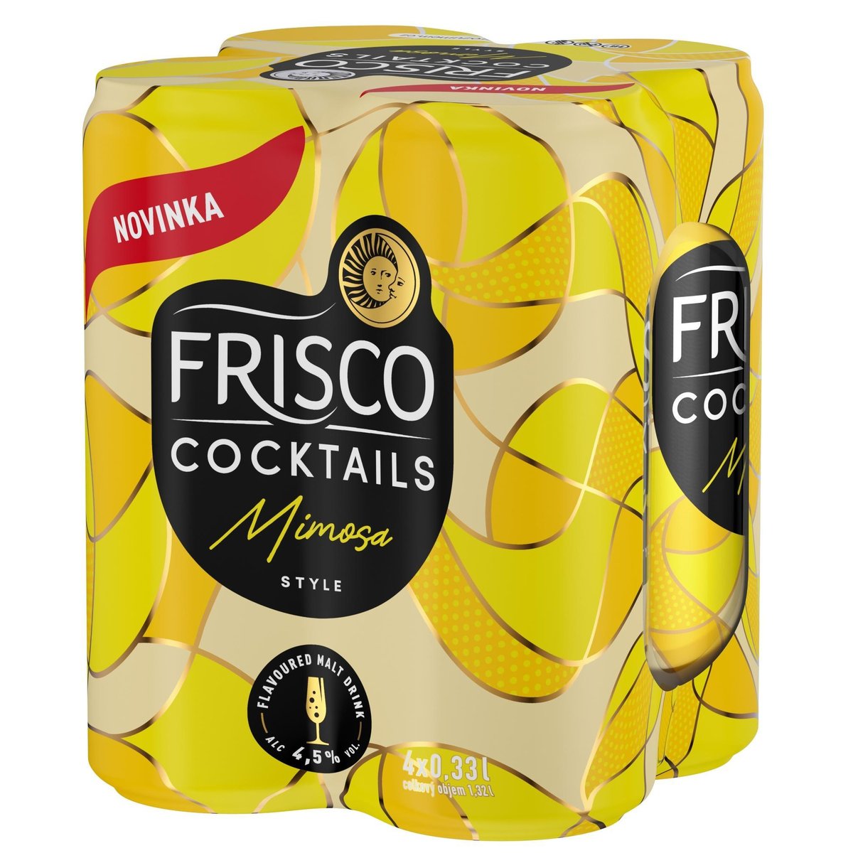 Frisco Coctails Mimosa 4×0,33 l plech