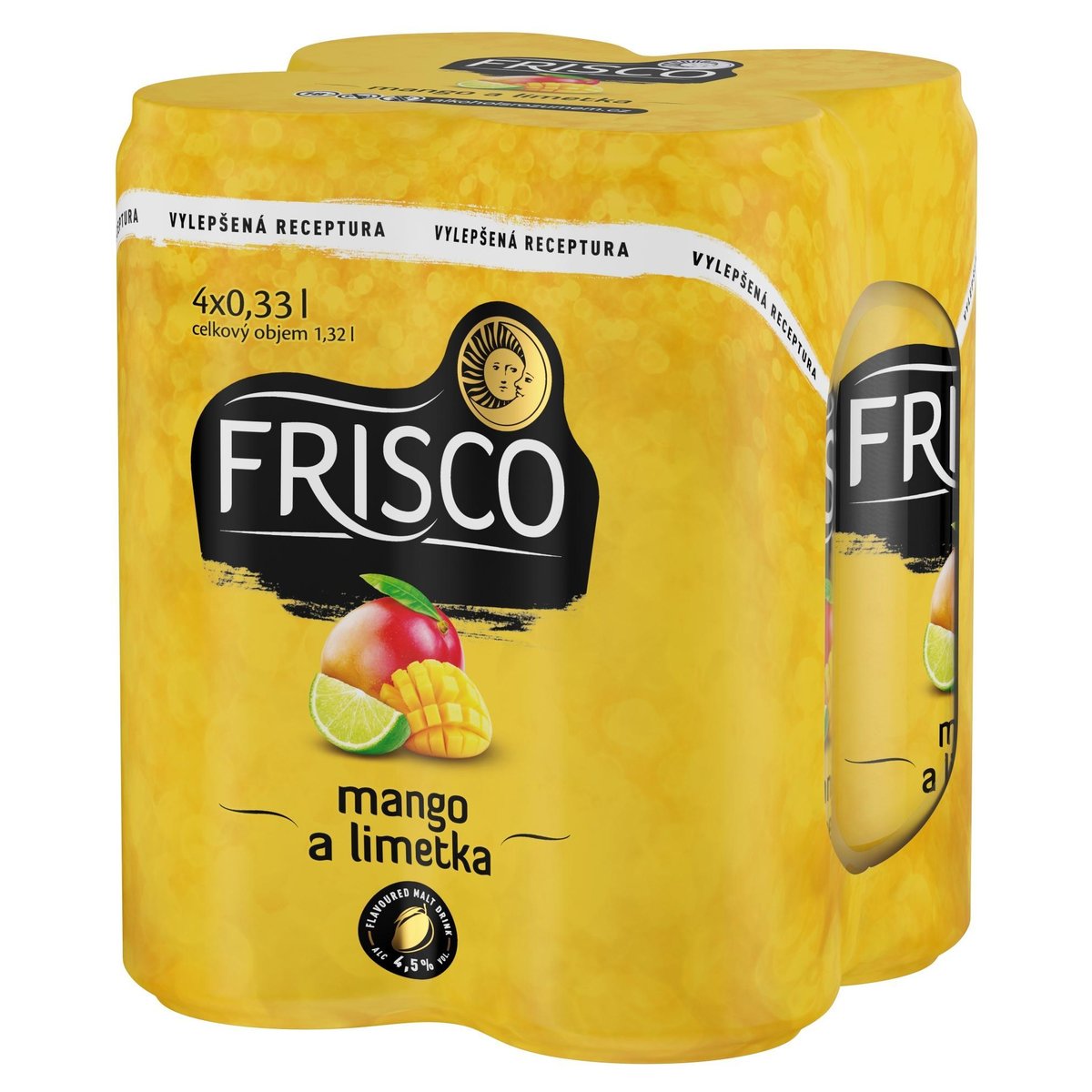Frisco Cider mango a limetka 4×0,33 l plech