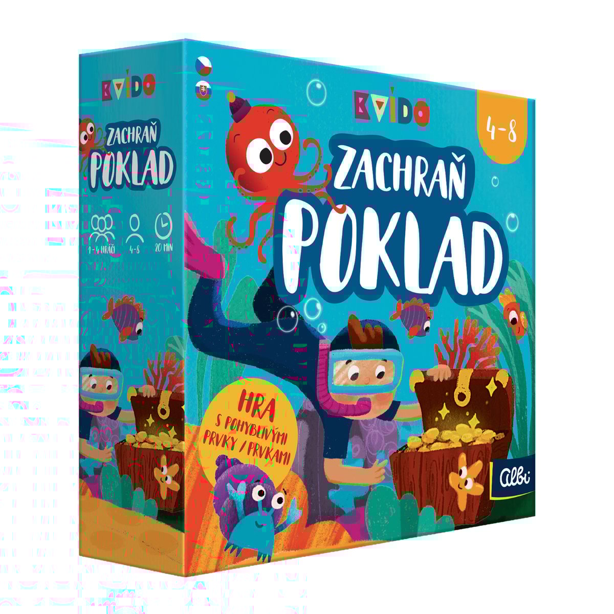 Albi Kvído Zachraň poklad