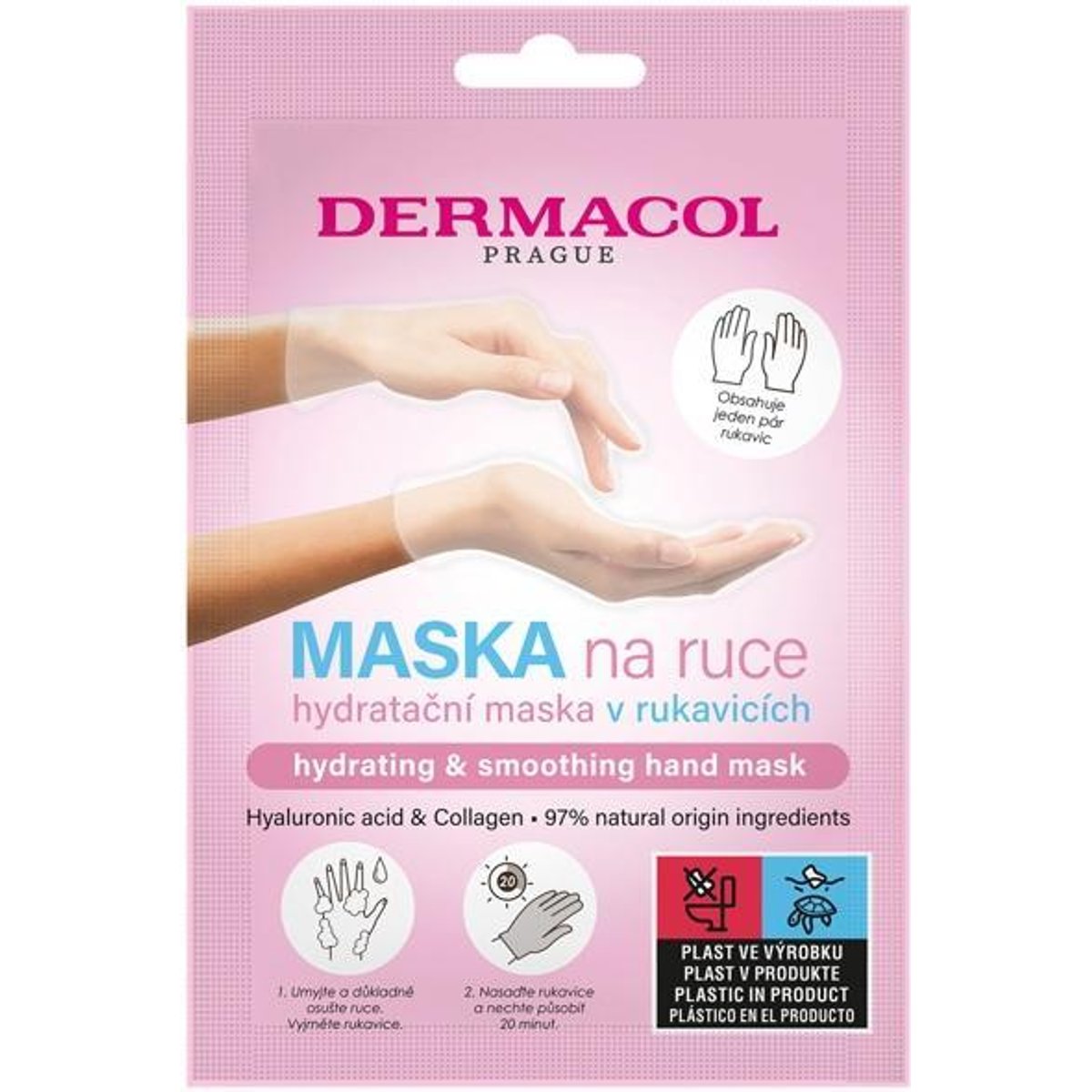 Dermacol Hydratační maska na ruce