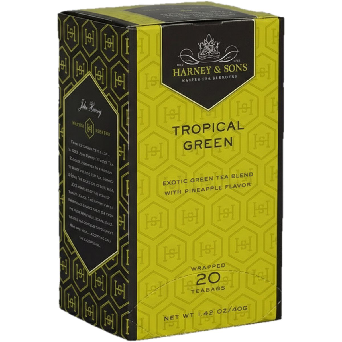 Harney & Sons Premium Tropical Green zelený čaj