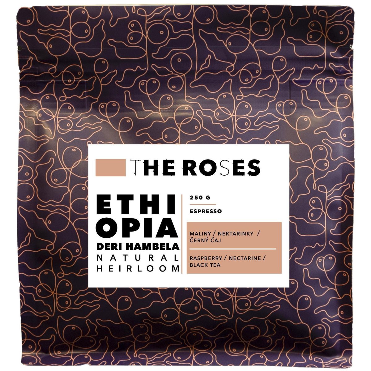 The Roses Etiopie Guji Hambela Espresso zrnková káva