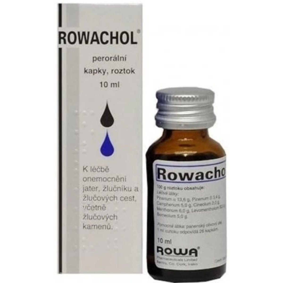 ROWACHOL Perorální kapky, roztok 10ML