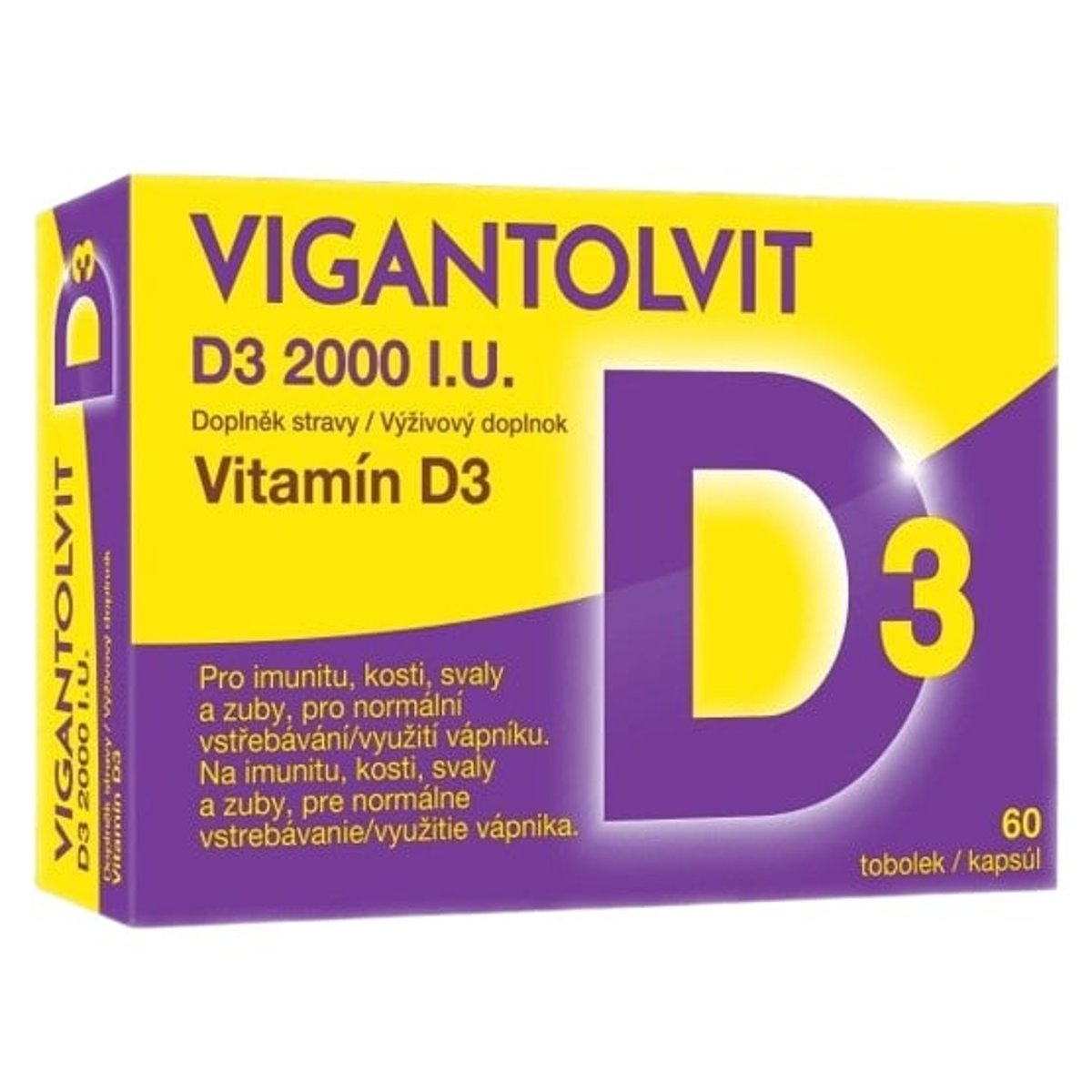 Vigantolvit D3 2000 I.U. tob.60