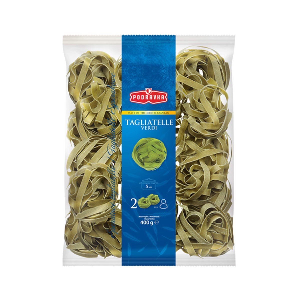 Podravka Tagliatelle špenátové