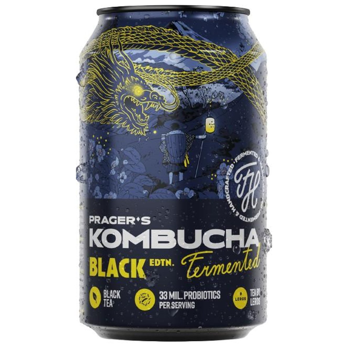 Prager's Kombucha Black Edition
