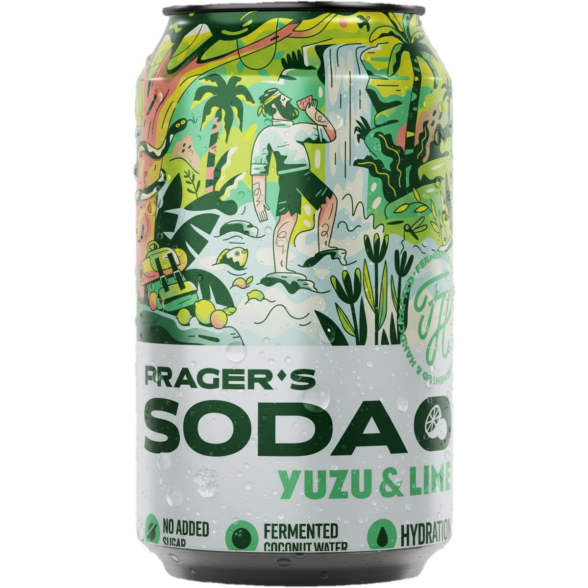 Prager's Soda Yuzu & Lime
