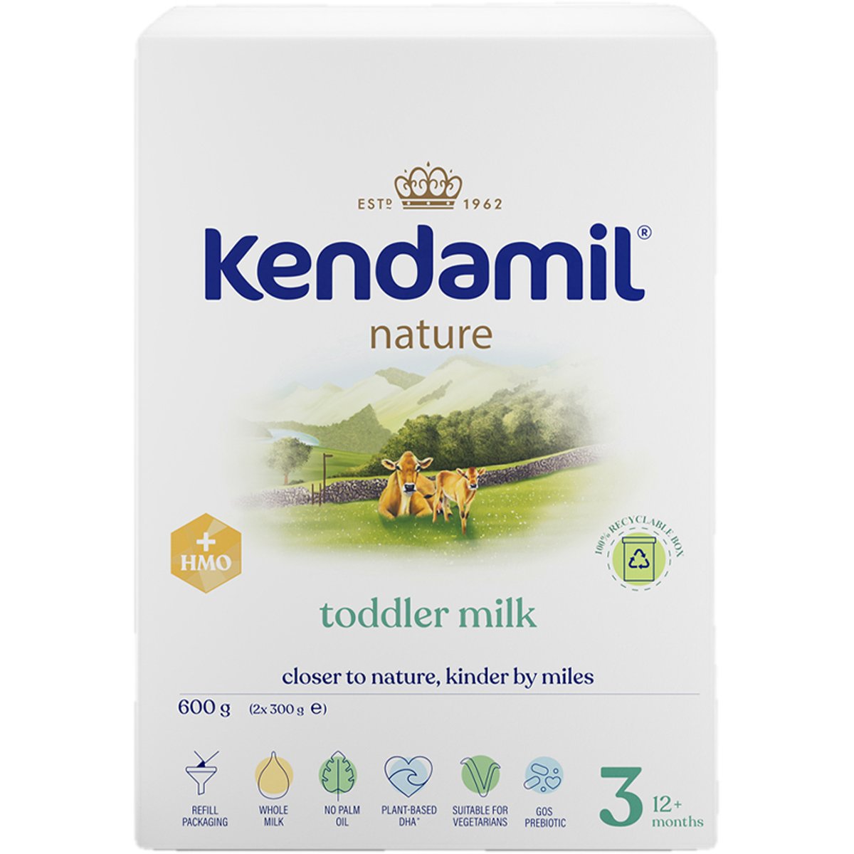 Levně Kendamil Nature pokračovací mléko 3 HMO+
