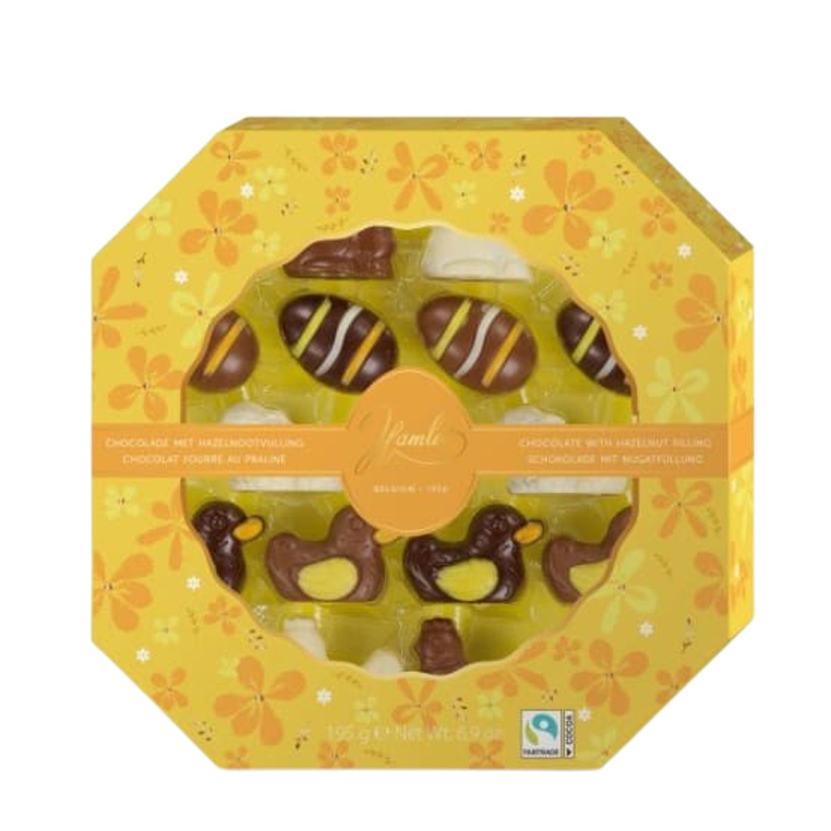 Hamlet čokoládové figurky s lískooříškovou náplní