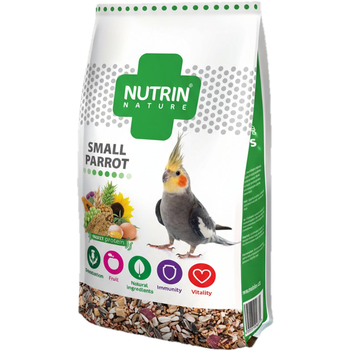 Nutrin Nature krmivo pro malé papoušky