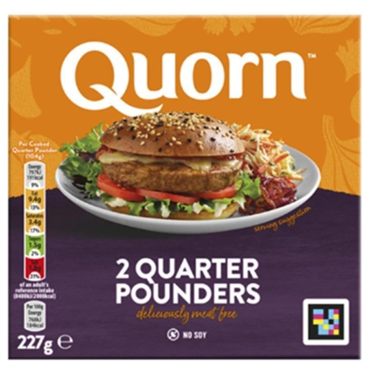 Quorn Rostlinné karbanátky z mykoproteinu s jemně pikantní příchutí