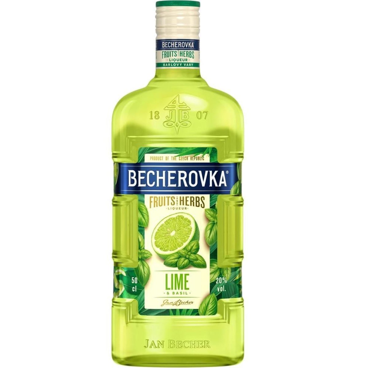 Becherovka Lime & Basil 20% obj.