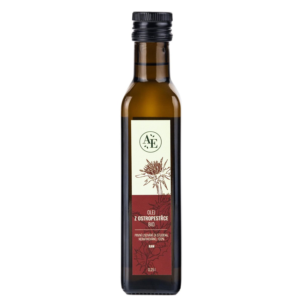 Agro-el Ostropestřecový olej BIO RAW
