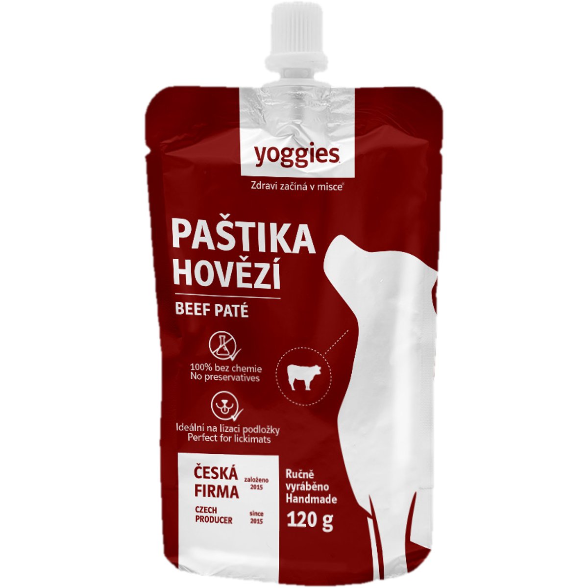 120 g Yoggies paštika - hovězí maso