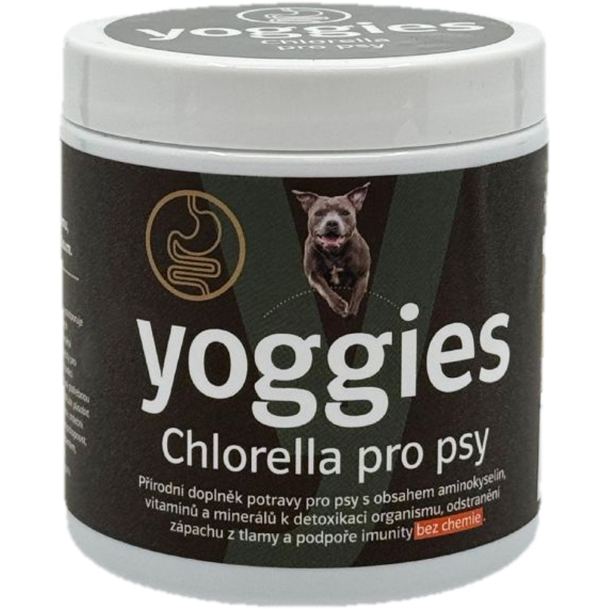 Yoggies Chlorella pro psy 100 g