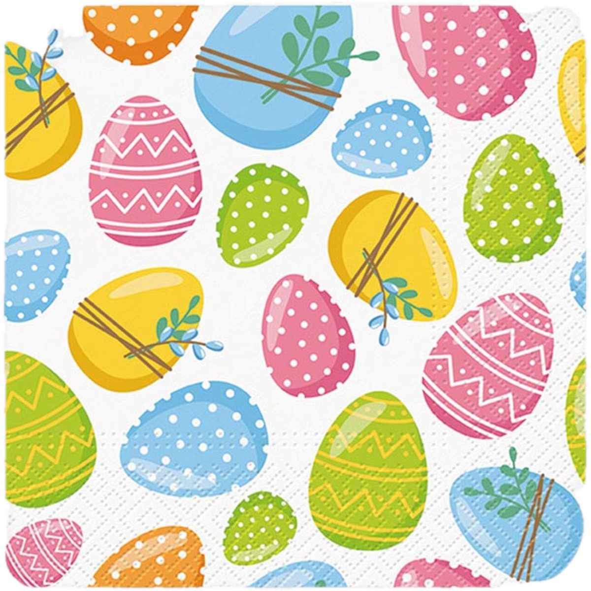 MFP Velikonoční ubrousky – vajíčka, 33×33 cm