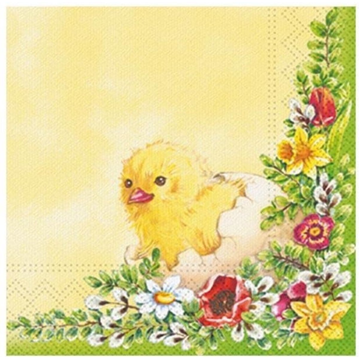 MFP Velikonoční ubrousky – kuřátko, 33×33 cm