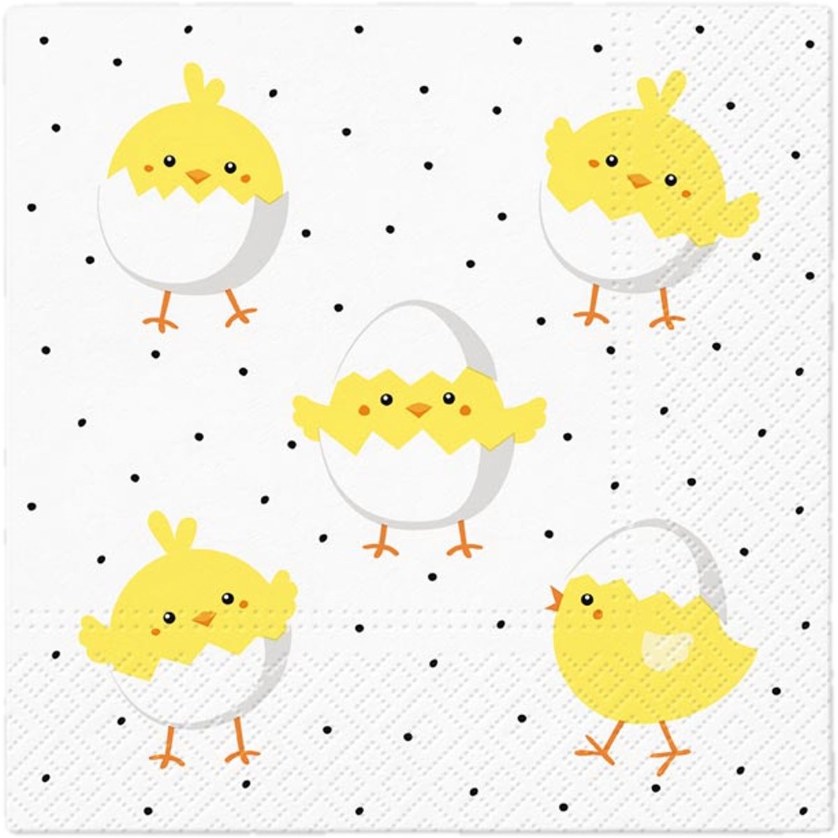 MFP Velikonoční ubrousky – kuřátka, 33×33 cm