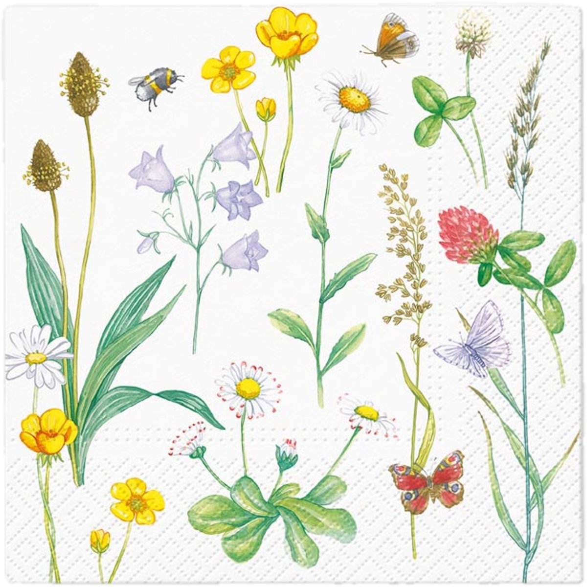 MFP Velikonoční ubrousky – květiny, 33×33 cm