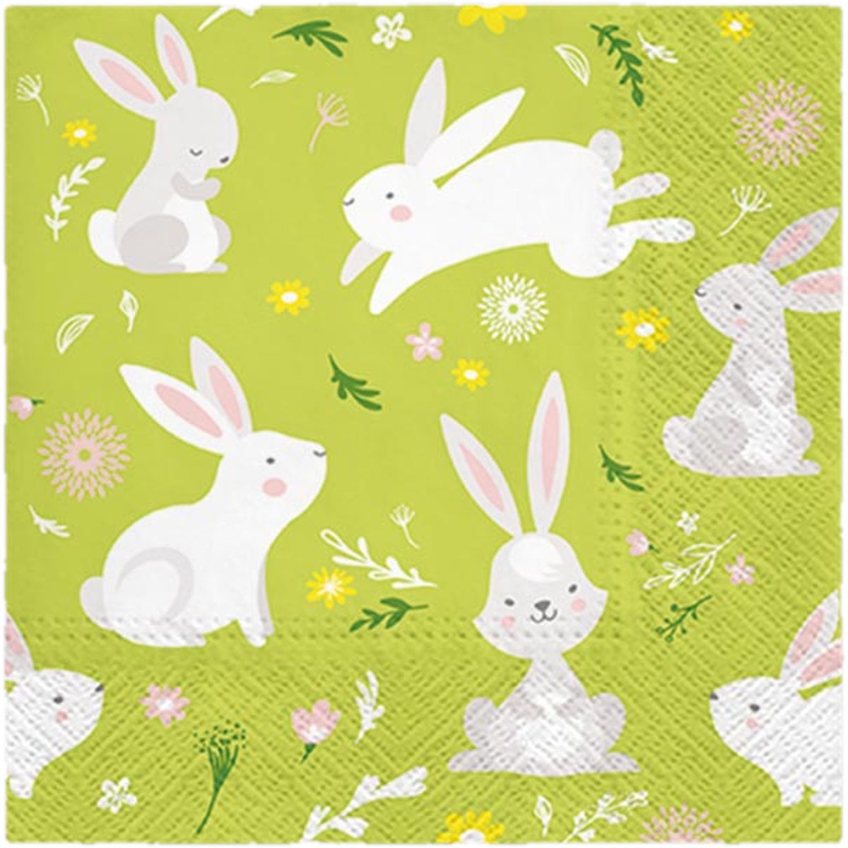 MFP Velikonoční ubrousky – zajíčci, 33×33 cm