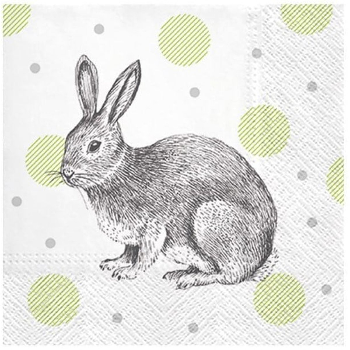 MFP Velikonoční ubrousky – zajíček, 33×33 cm