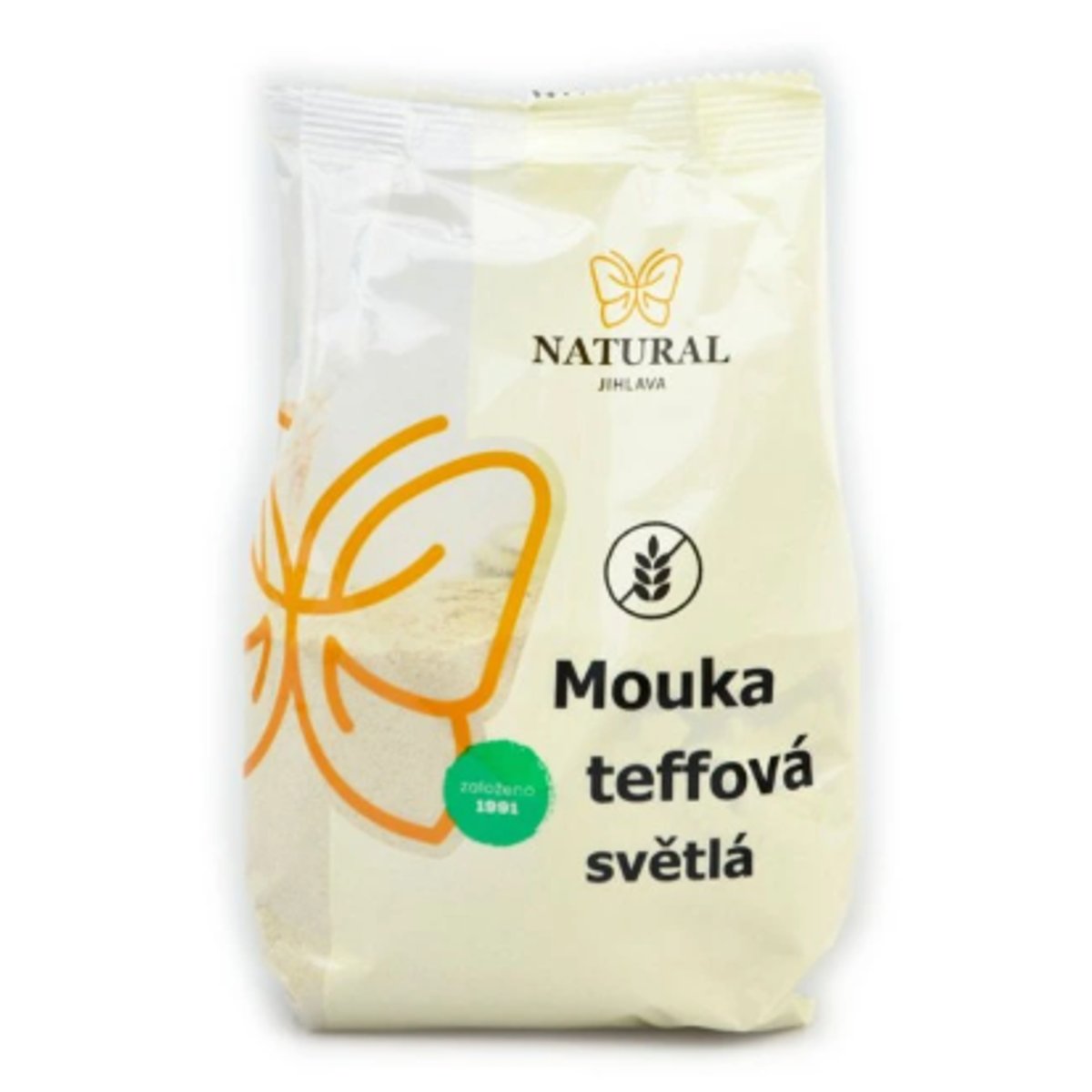 Natural Jihlava Mouka teffová světlá bez lepku