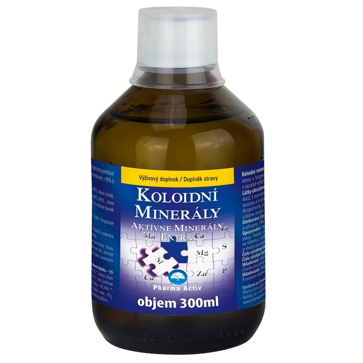 Koloidní minerály Pharma Activ 300ml
