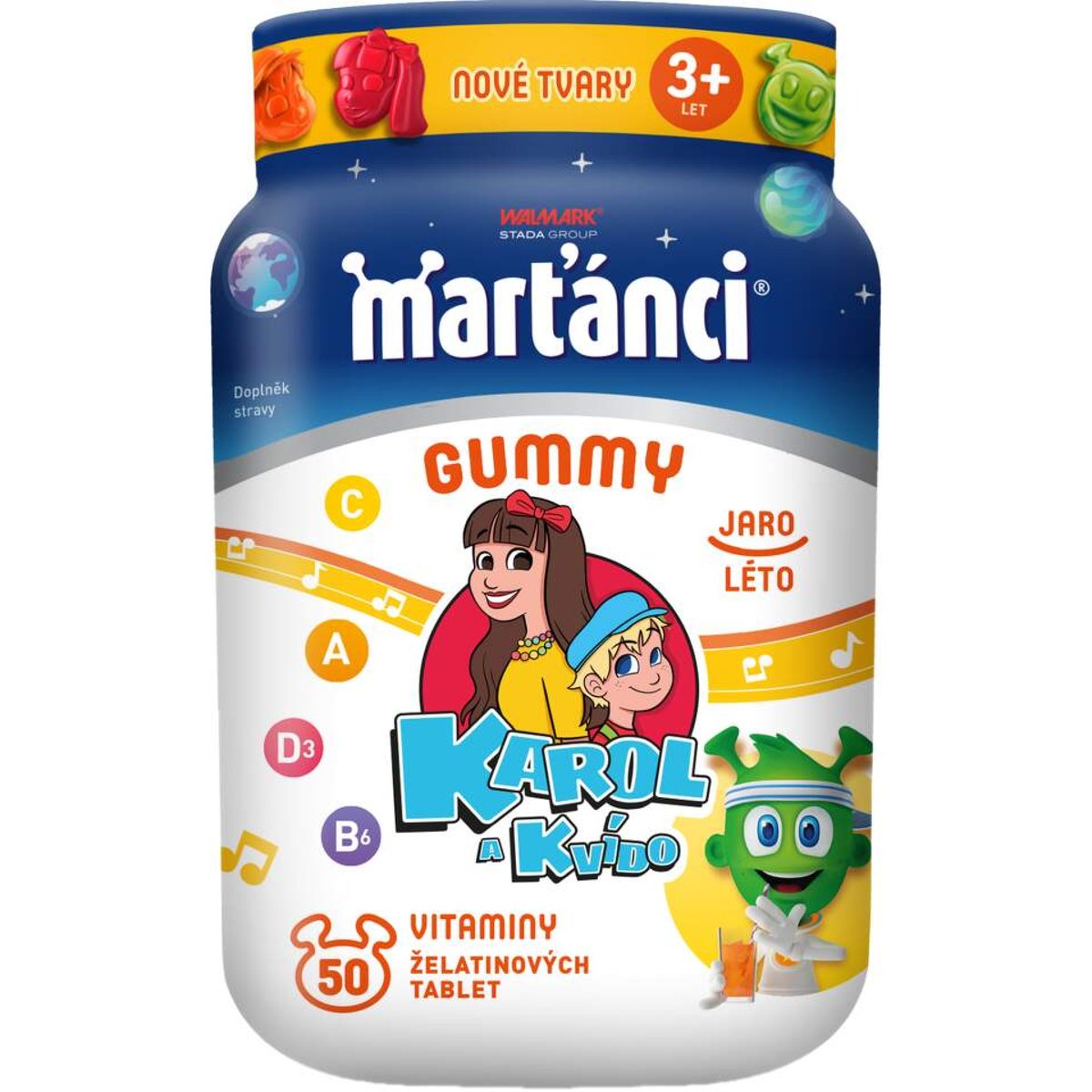 Marťánci Gummy Karol&Kvído jaro-léto tbl.50