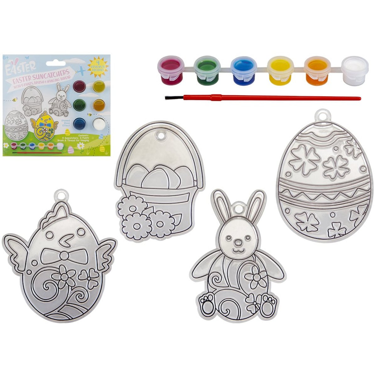 PMS Sada velikonočních dekorací – vybarvi si sám