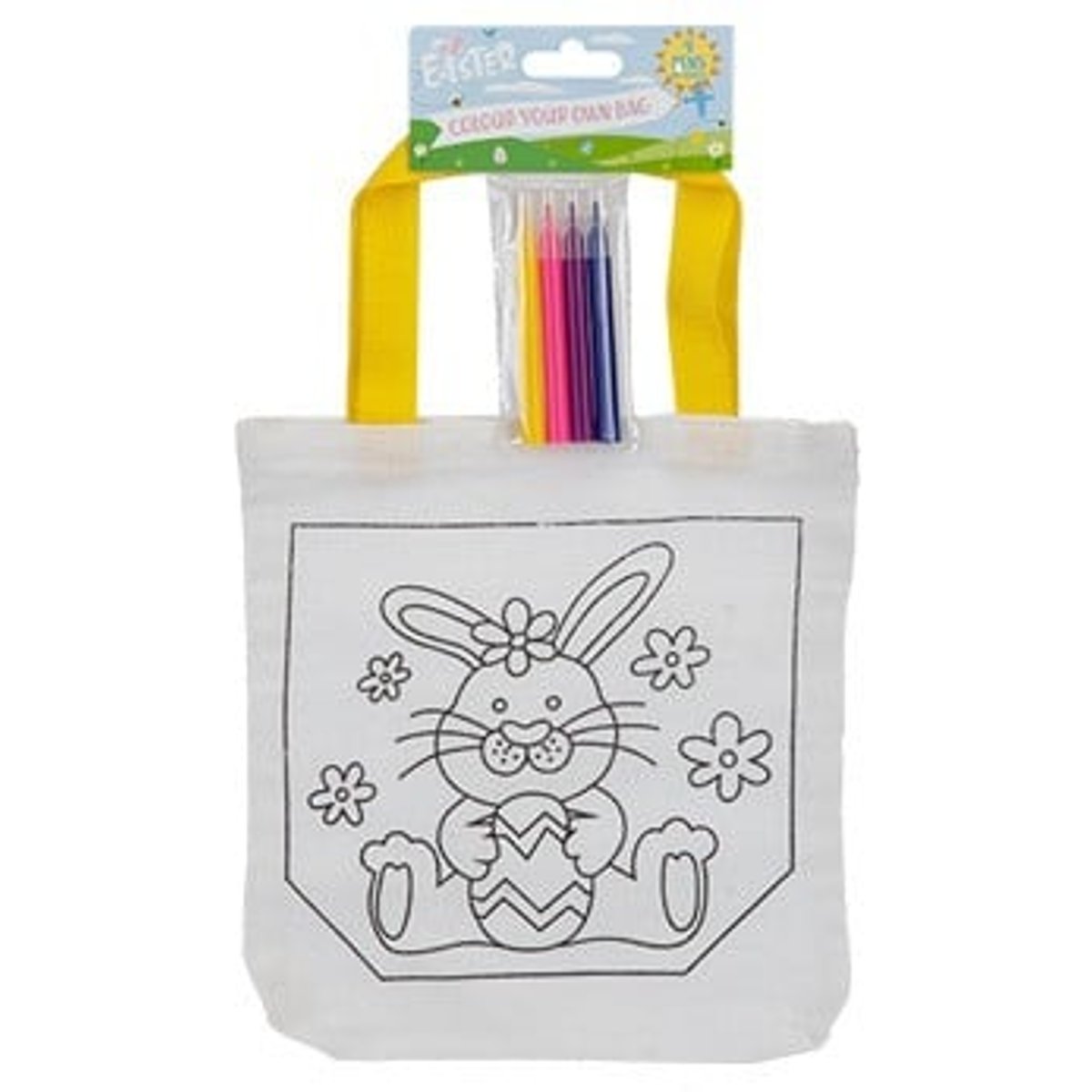 PMS Vybarvování velikonoční plátěné tašky