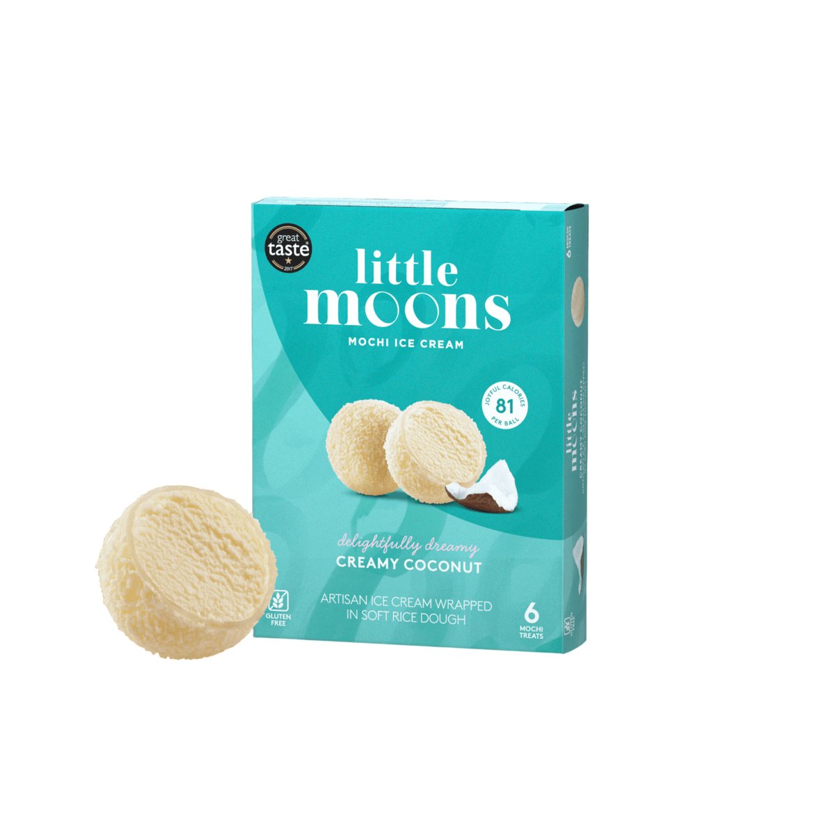Little Moons Kokosové mochi se zmrzlinou