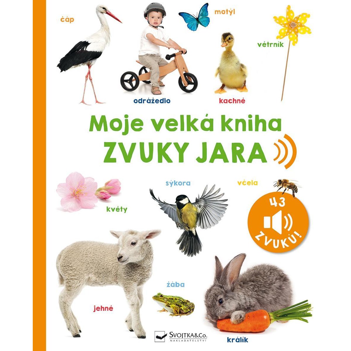 Svojtka Moje velká kniha Zvuky jara