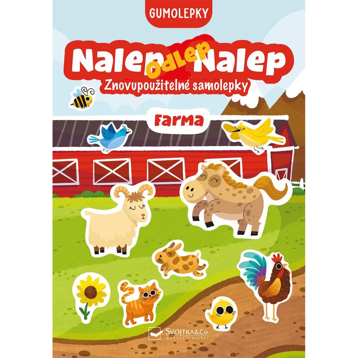 Nalep-odlep-nalep! Gumolepky Farma