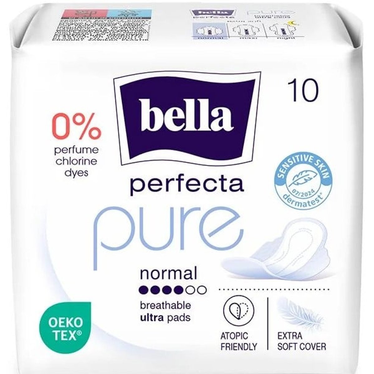 Bella Perfecta Pure Normal ultratenké menstruační vložky