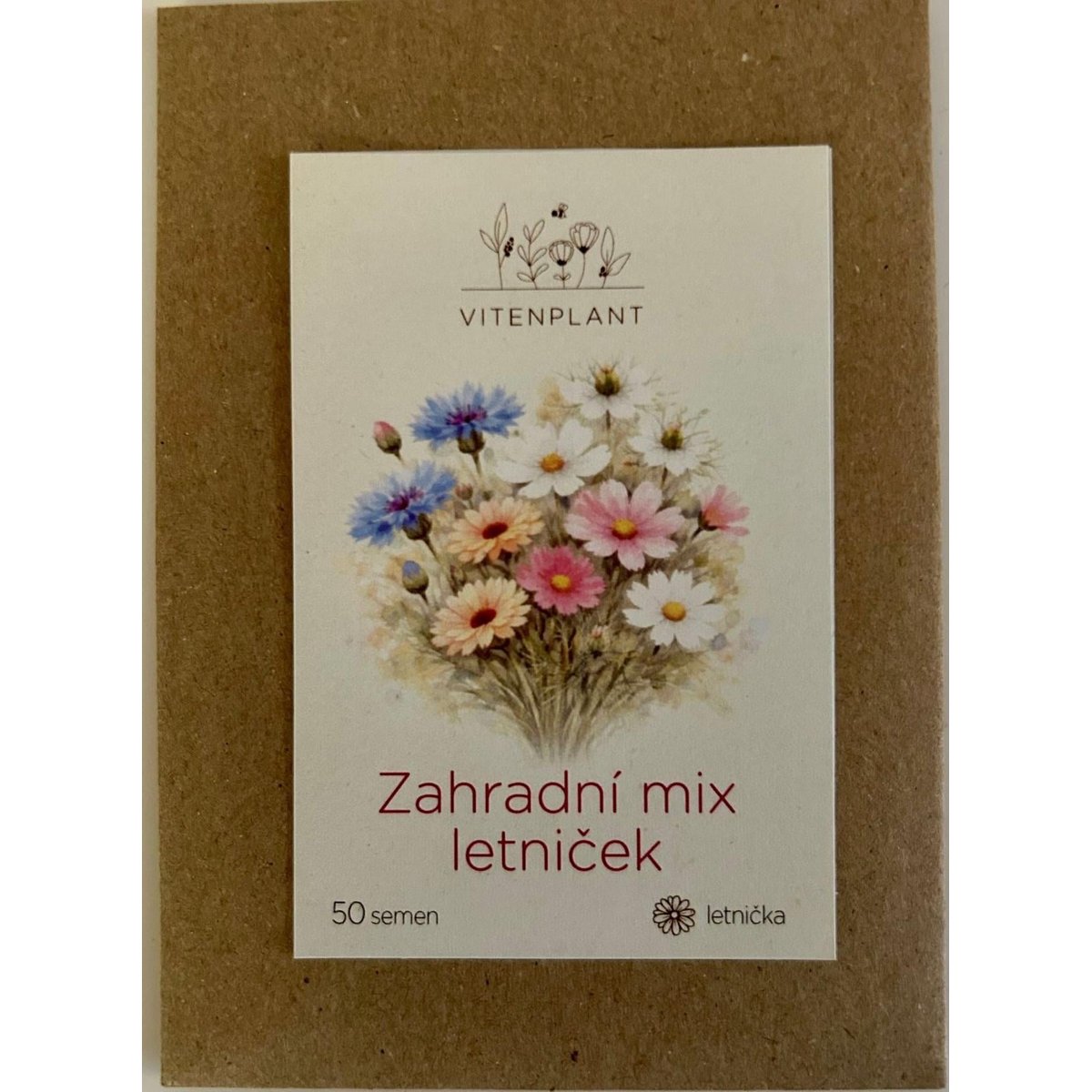Vitenplant Zahradní mix letniček, semínka