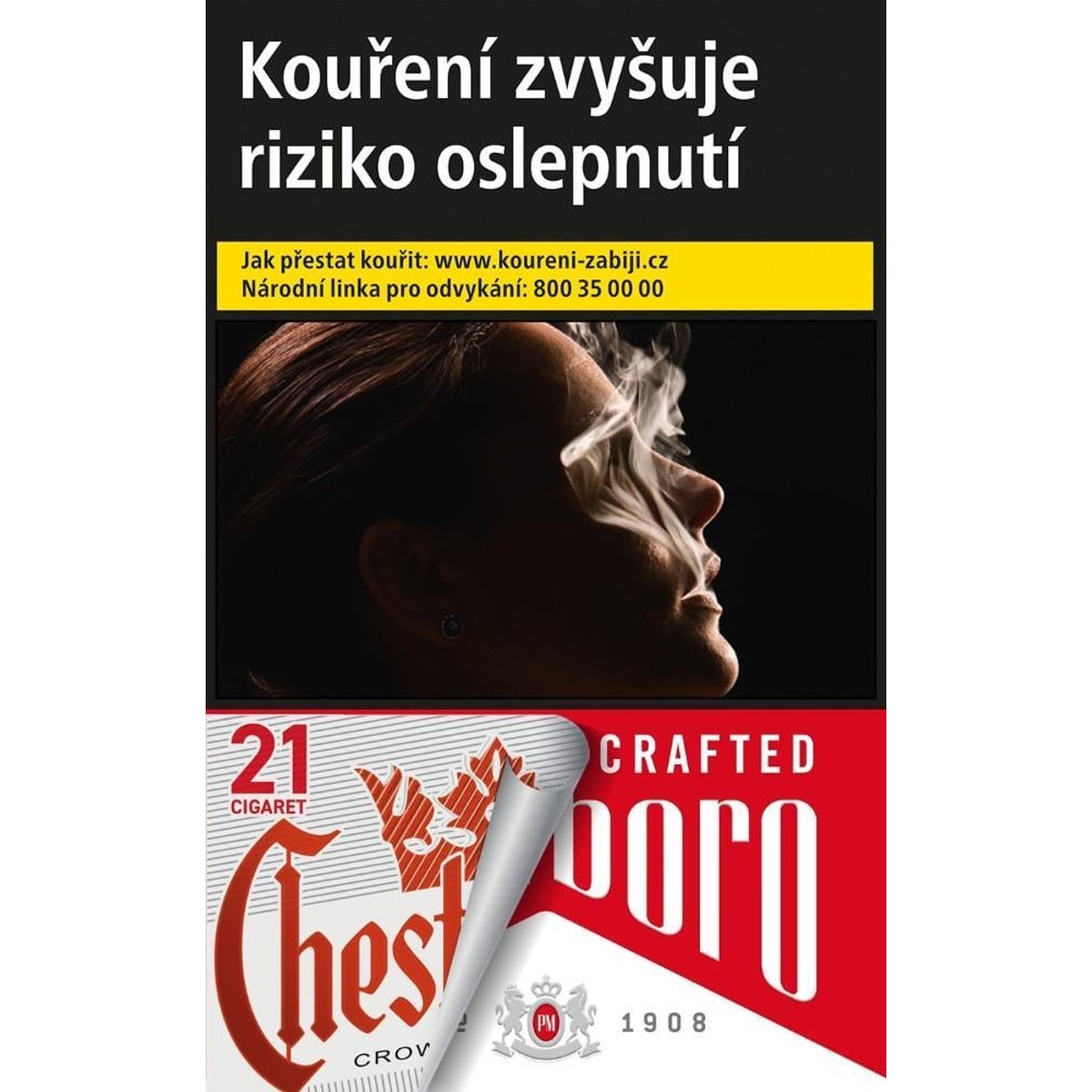 Chesterfield Marlboro Red Crafted box 21S