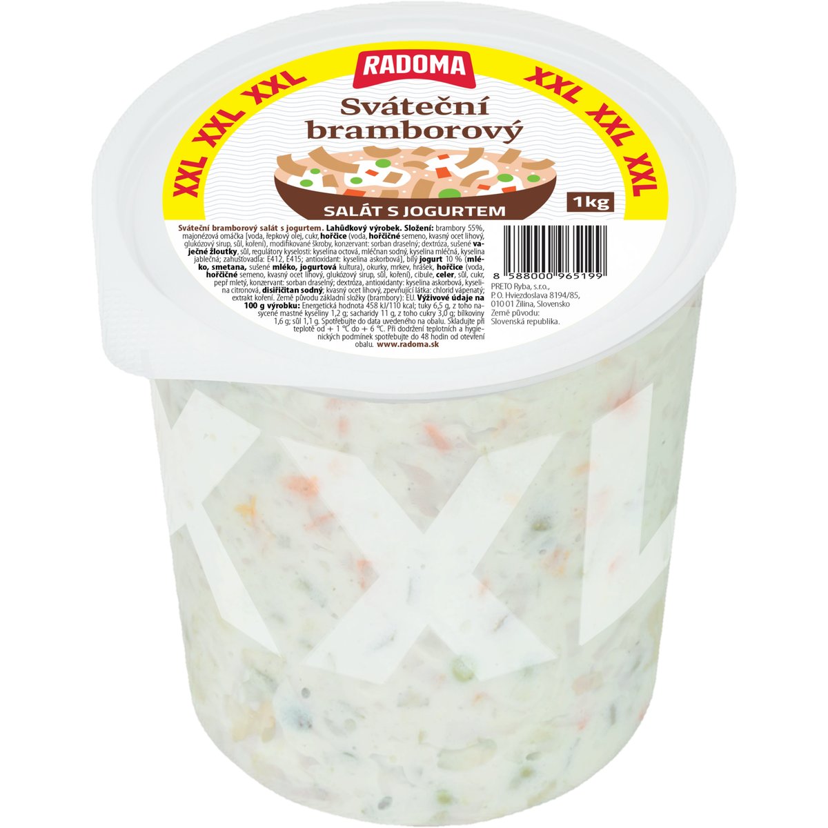 Radoma Sváteční bramborový salát s jogurtem