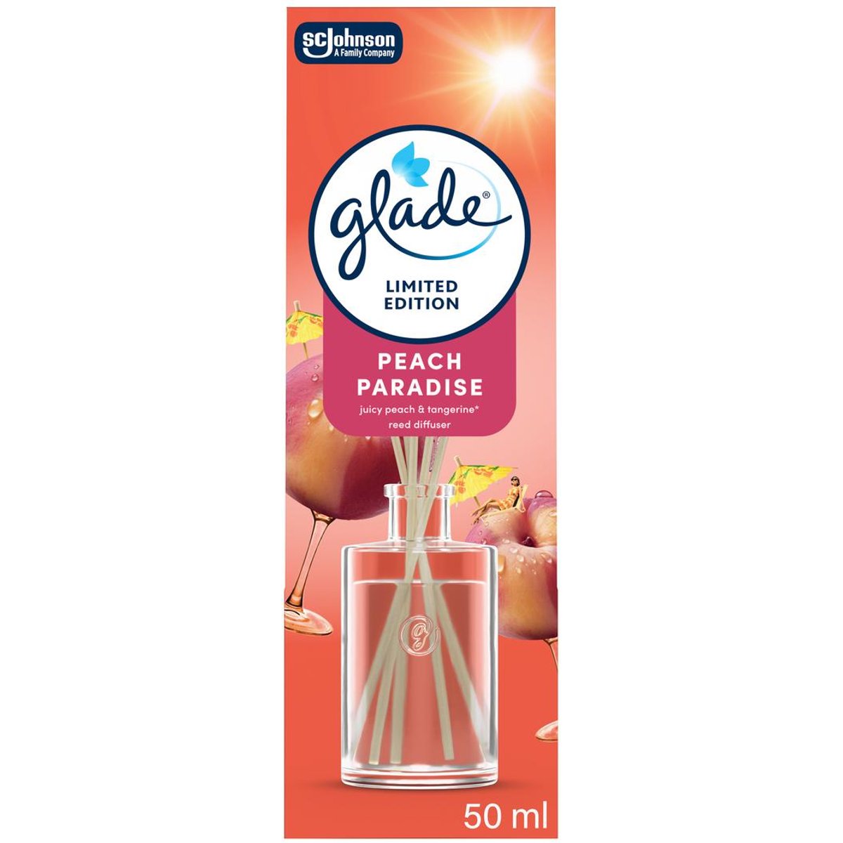 Glade Peach Paradise vonné tyčinky