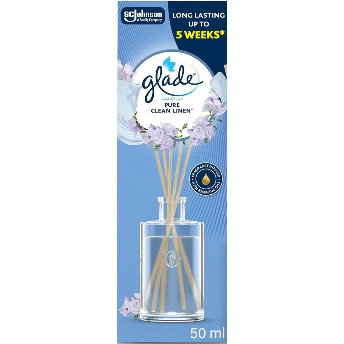 Glade Pure Clean Linen vonné tyčinky