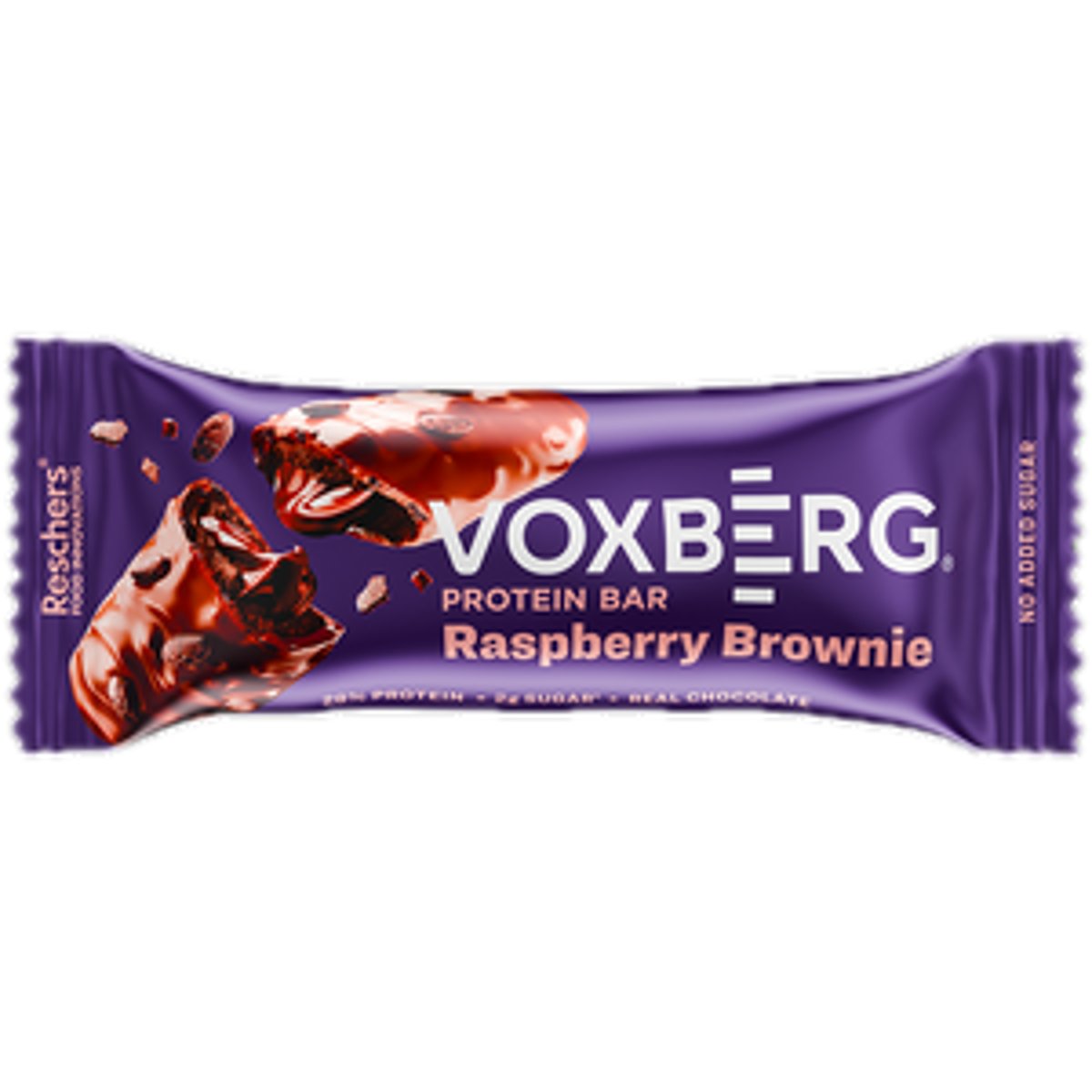 Voxberg Protein Bar 50 g - malina/ brownie