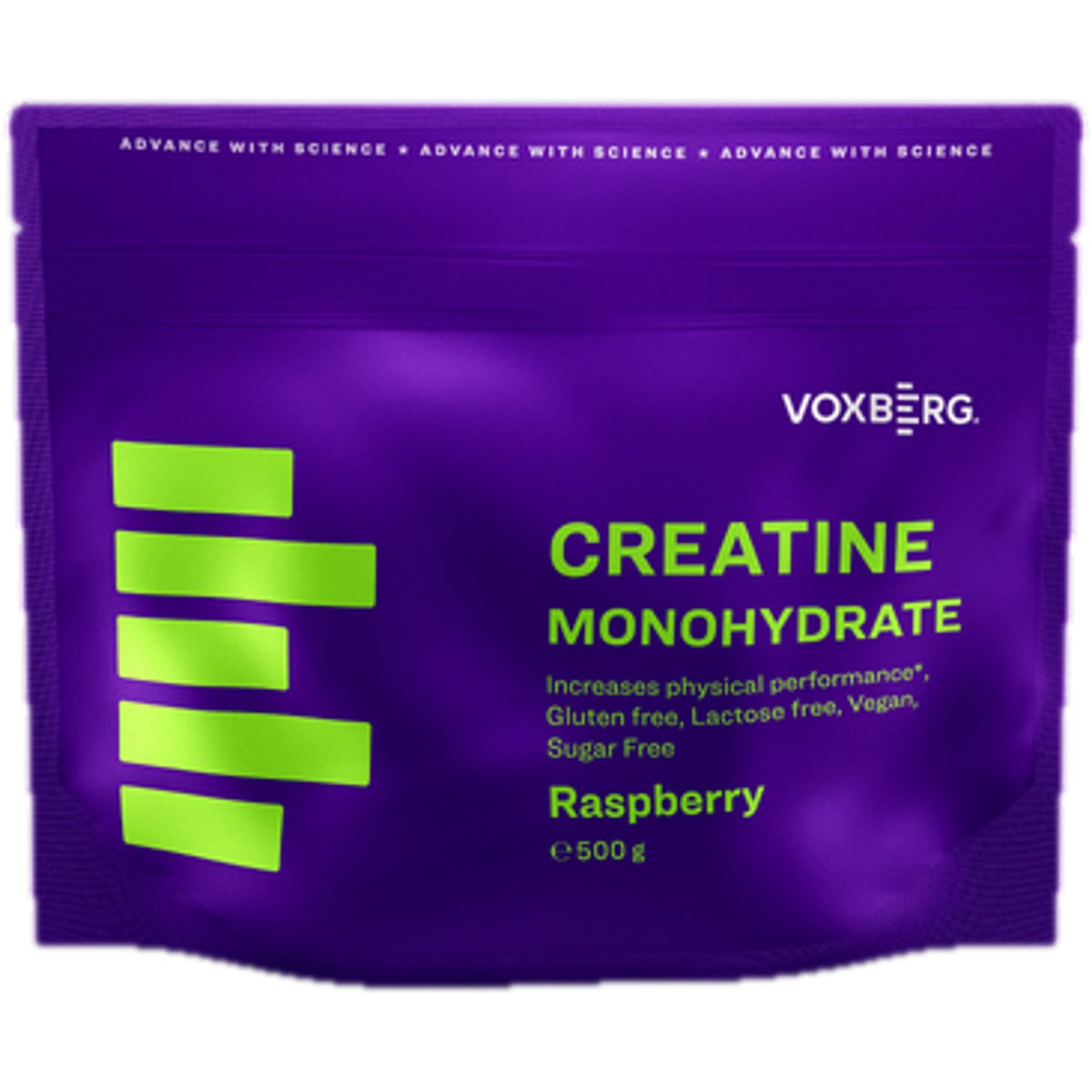Voxberg Creatine Monohydrate Creapure® 500 g - malina