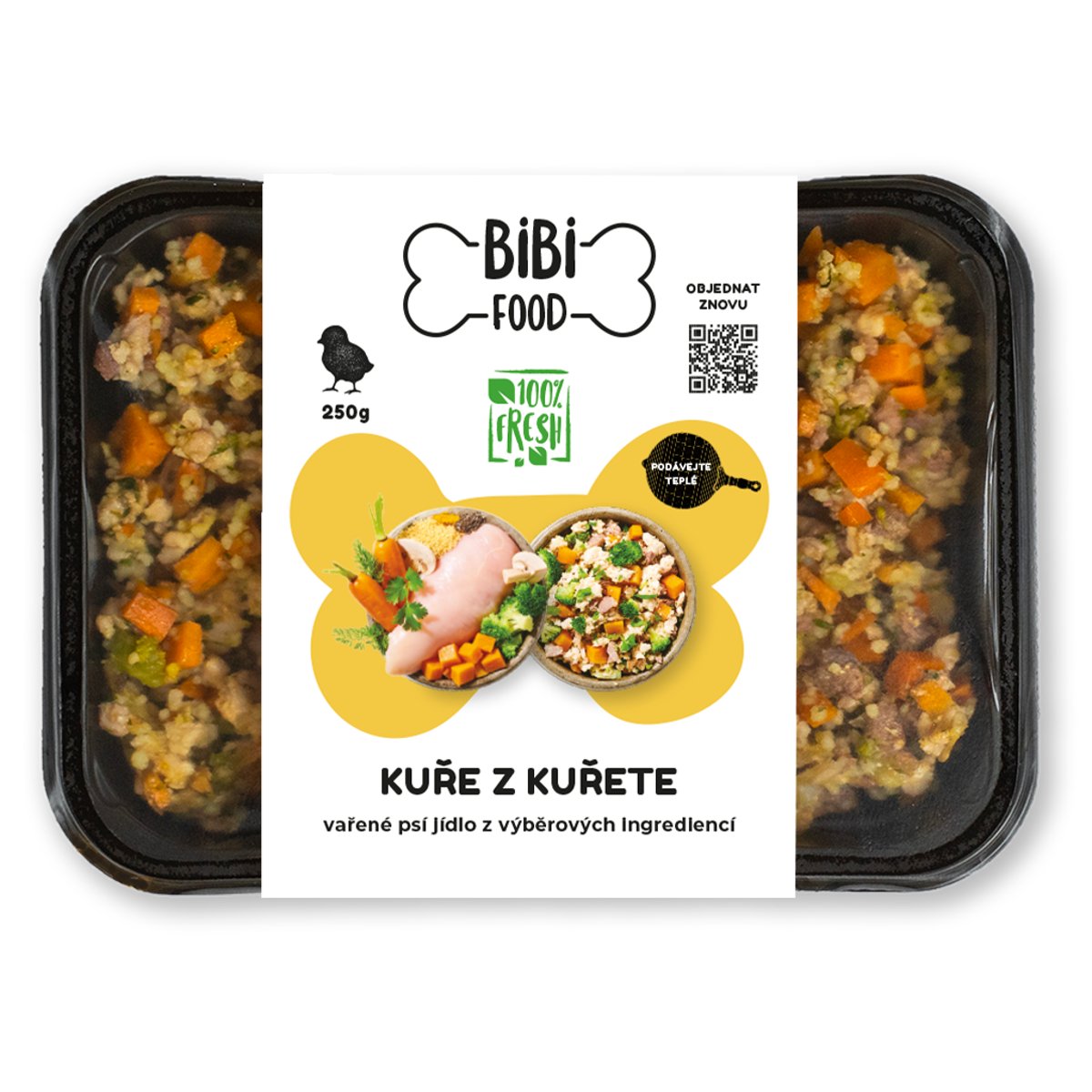 BiBi FOOD Kuře z kuřete - vařené psí jídlo