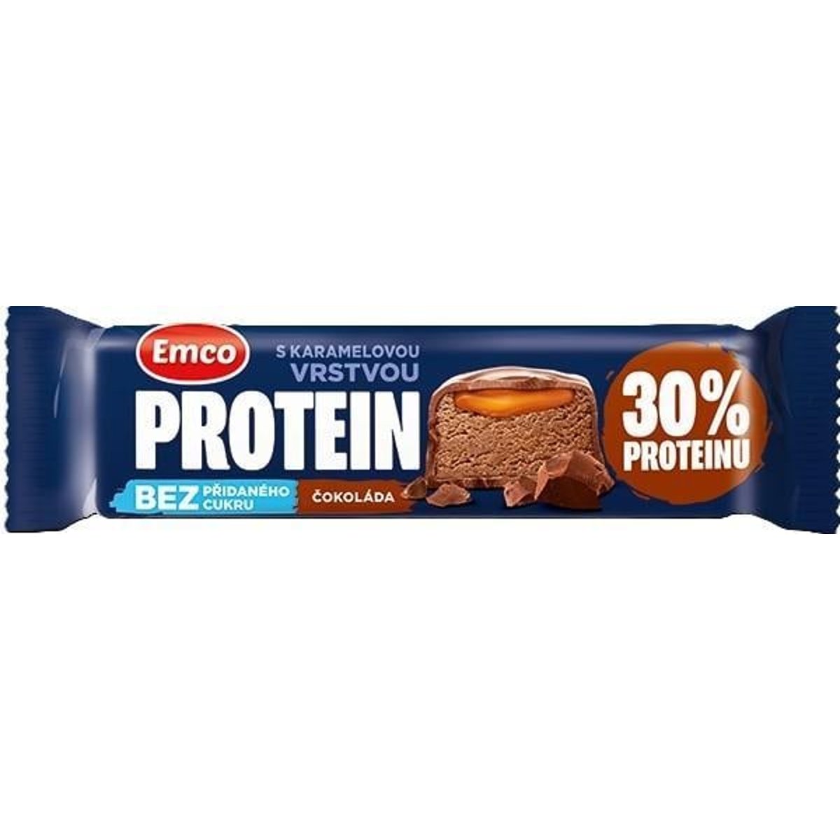 Emco Proteinová tyčinka čokoláda karamel