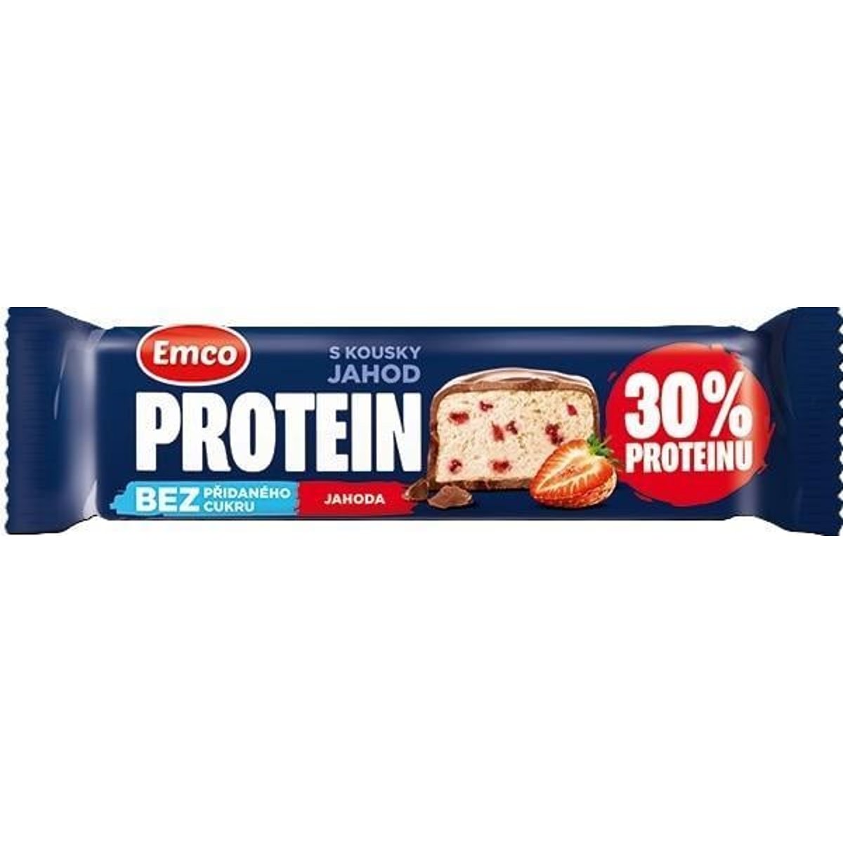 Emco Proteinová tyčinka jahodová