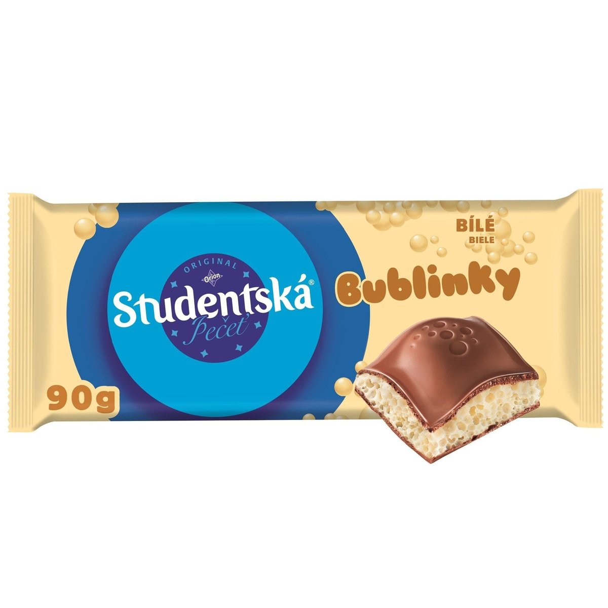 Orion Studentská pečeť Bublinky mléčná a bílé bublinky