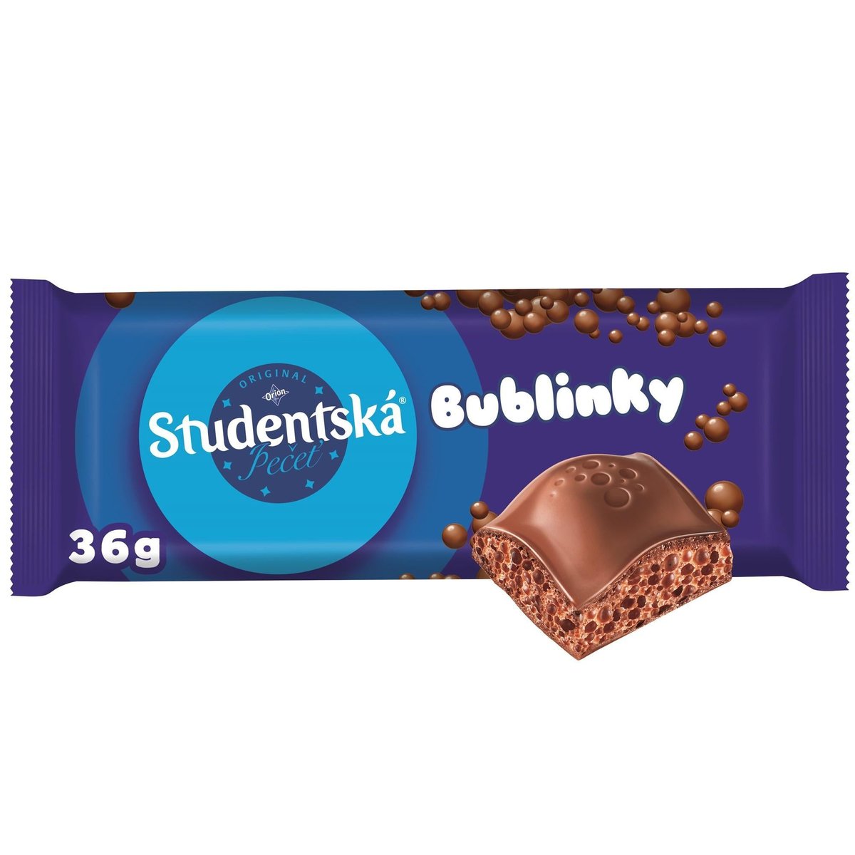 Orion Studentská pečeť Bublinky mléčná