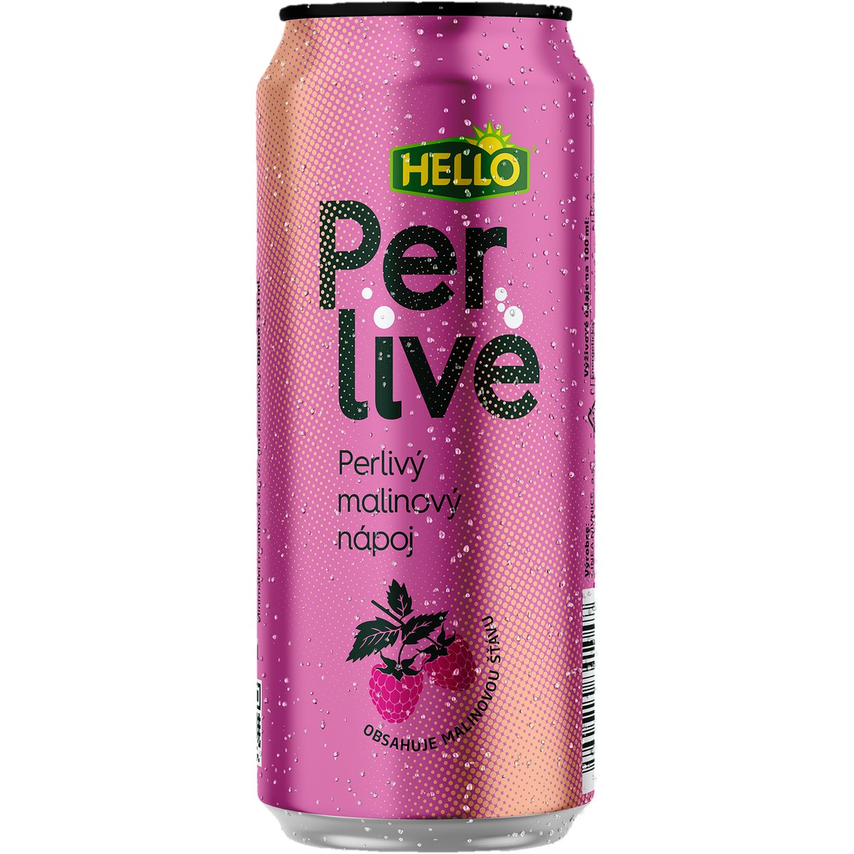 Hello Perlivé malina plech